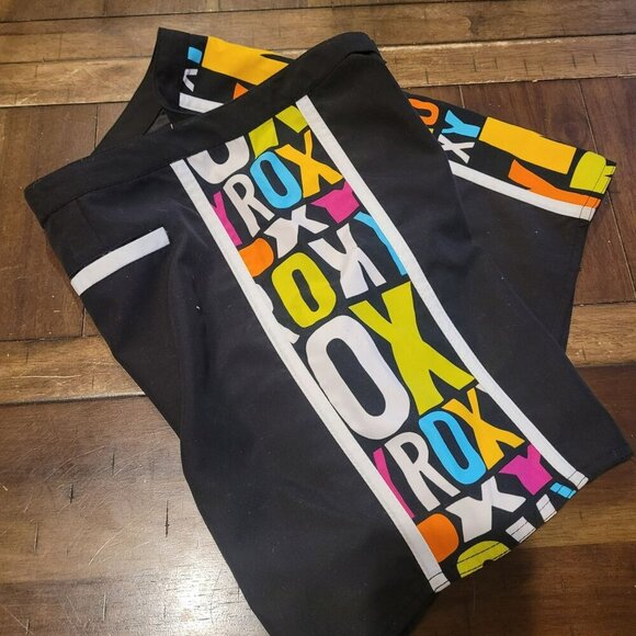 Roxy Womens Black Board Shorts Size 7 - Picture 3 of 4